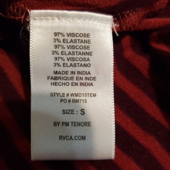 RVCA Temped Striped Knit Swing Dress - Picture 8 of 8